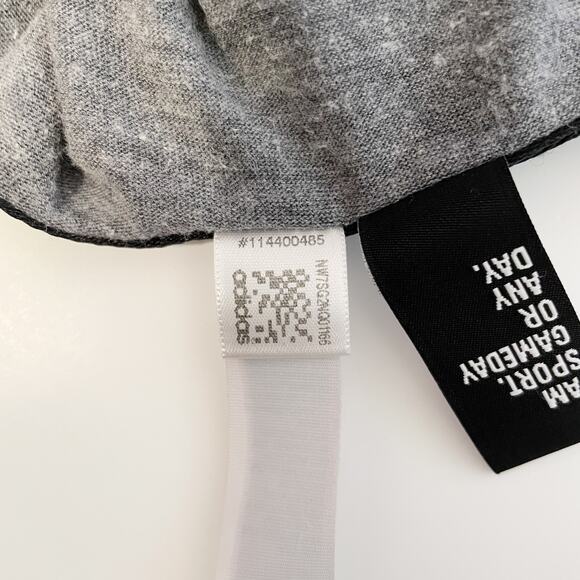 Adidas Logo V-Neck  Short Sleeve Tee Gray Small - Picture 4 of 10